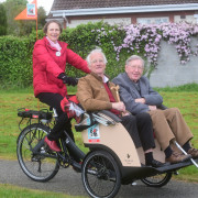A Trishaw in action!