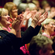 The most important part - the audience at The Civic Theatre